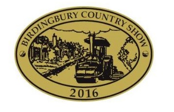 Metal badge for Birdingbury Country Show 2016