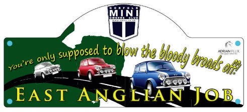 East Anglian Job badge for Norfolk Mini Owners Club