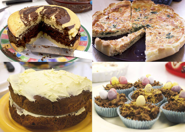 Southern United Bake for Shelter Cakes Montage Image